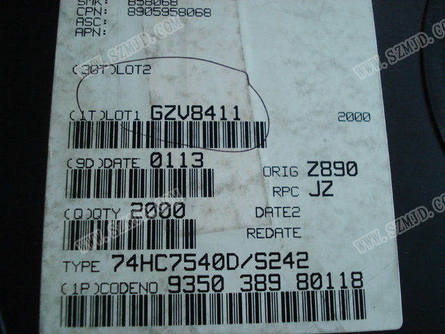 74HC7540D