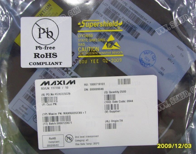 MAX9502GEXK