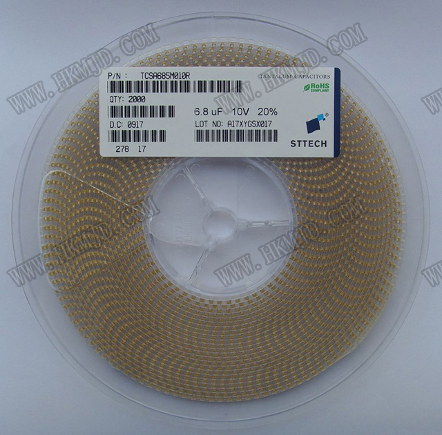 6.8uF 10V (钽电容 Capacitor)