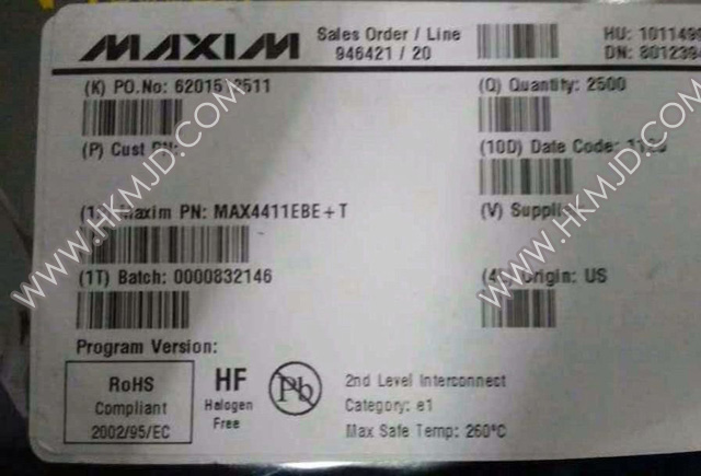 MAX4411EBE