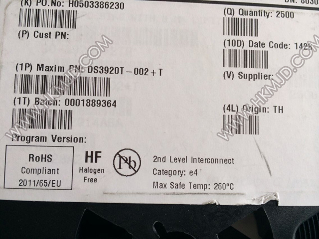 DS3920T-002