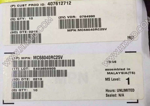 MC68040RC25V