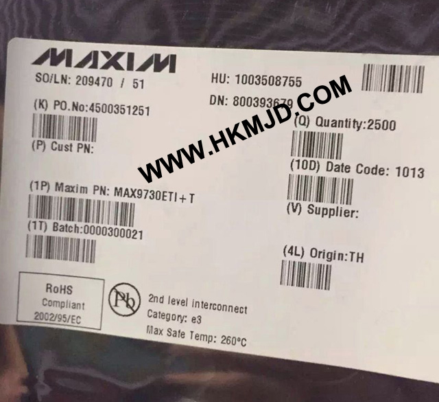 MAX9730ETI