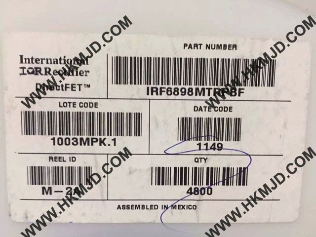 IRF6898MTRPBF