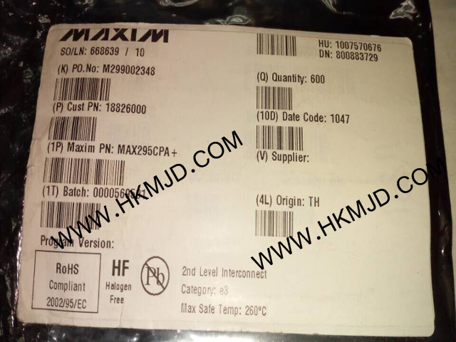 MAX295CPA