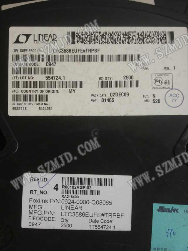 LTC3586EUFE
