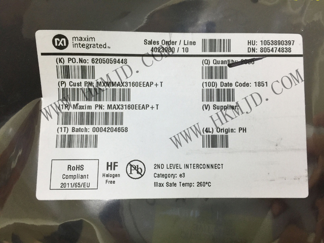 MAX3160EEAP