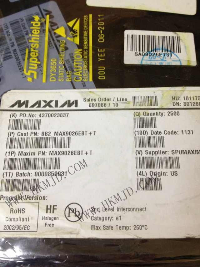 MAX9026EBT