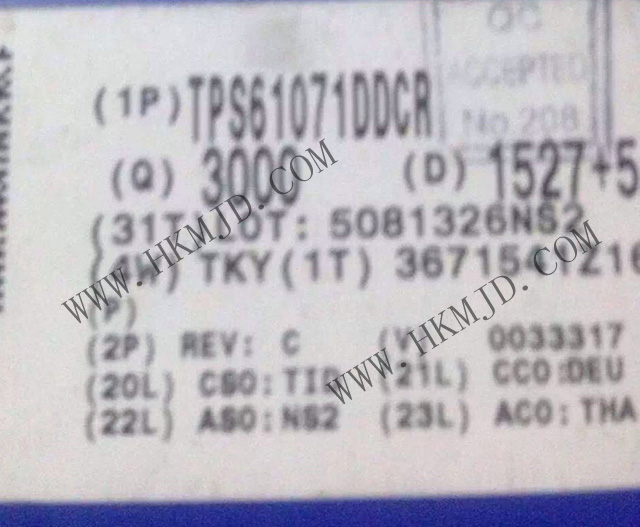 TPS61071DDCR