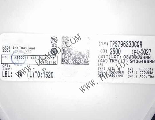 TPS79633DCQR