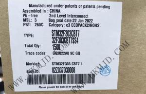 STM32F303CBT7